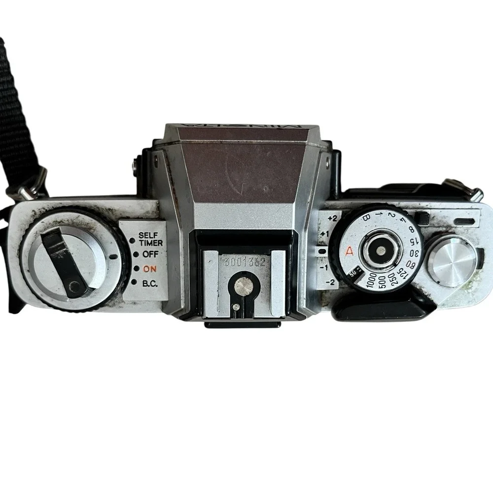 Minolta XG-1 35mm SLR Film Camera Body Only Untested Parts Repair Vintage